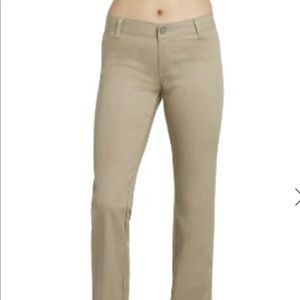 DICKIE'S GIRL WOMEN'S BOOTCUT WORK PANTS. Size 13